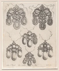 Design pour pendentifs, planche 4 du 