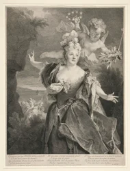 Portrait de Marie Anne de Chateauneuf (dite Duclos)