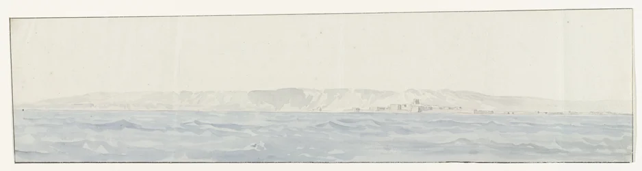 Vue de Crotone et de la côte