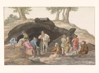 Arrêt à la Grotte delle Capre à la frontière de Nemorosa et Fredda