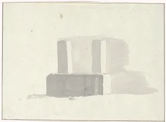 Sarcophage ancien servant d
