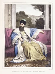 Le Prince de Moldavie, Michel Soutzo, 1825-1837