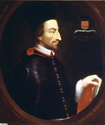 Portrait de Jansénius par F. Ipris 1659