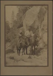Couple à cheval