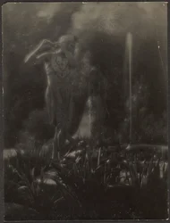 [Danseuse dans le jardin]