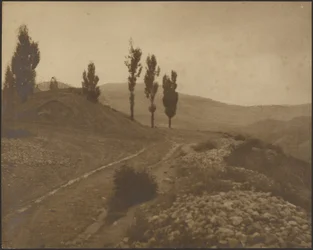[Paysage avec collines]