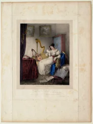 Une jeune fille étudiant