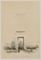 Égypte et Nubie : Frontispice Volume V, 1849