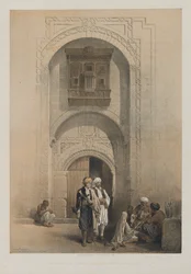 Égypte et Nubie, Volume III : Maison moderne, montrant l
