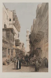 Égypte et Nubie, Volume III : Mosquée el Mooristan, Le Caire, 1849