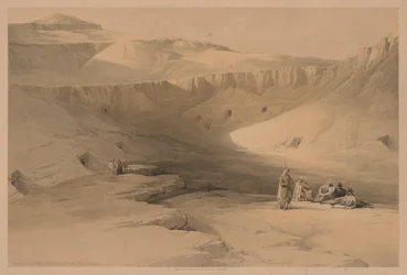 Égypte et Nubie : Volume II - N° 34, Entrée des Tombes des Rois de Thèbes, Biban-el-molook