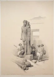Égypte et Nubie : Volume II - No. 7, Colosses à Wady Saboua