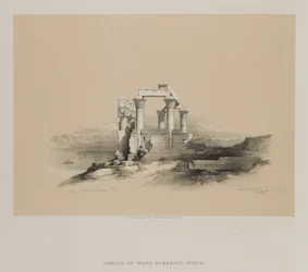 Égypte et Nubie, Volume II : Ruines du temple de Kardeseh, Nubie