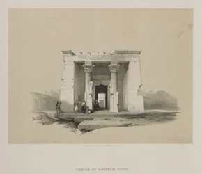 Égypte et Nubie, Volume II : Temple de Dandour, Nubie