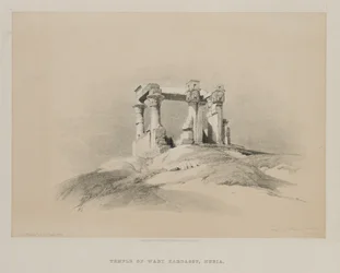 Égypte et Nubie, Volume I : Temple de Wady Kardassy en Nubie