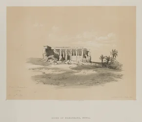 Égypte et Nubie, Volume I : Wady Maharraka, Nubie, 1846
