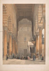 Intérieur de la mosquée des Metwalys