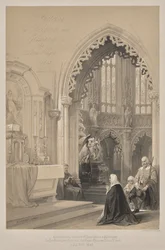 Croquis en Belgique et en Allemagne, Deuxième Série : No. 1 - Page de Titre - Saint-Jacques, Liège