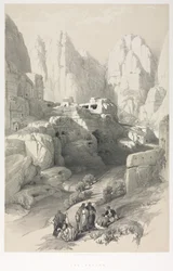 La Terre Sainte, Syrie, Idumée, Arabie, Égypte et Nubie : Petra