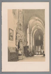 Entrée de la sacristie de St. Laurent à Nuremberg