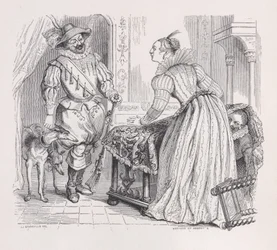 La Chasse des Œuvres complètes de Béranger, 1836