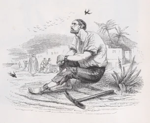 Les Hirondelles des Œuvres Complètes de Béranger, 1836