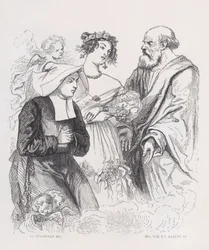 Les Deux Sœurs de Charité des Œuvres Complètes de Béranger, 1836