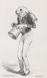 Son fils, qui lui ressemblait en tout point... des Scènes de la vie privée et publique, vers 1837-47