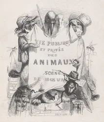 Vie privée et publique des animaux, scènes de mœurs, vers 1837-47