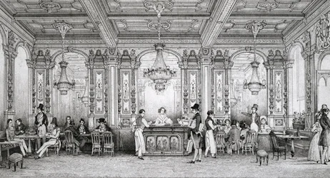 Café de la Banque de France construit par l