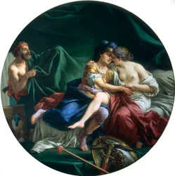 Mars et Vénus découverts par Vulcain, 1768