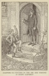 Illustration pour Kidnapped de Robert Louis Stevenson