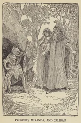 Prospero, Miranda et Caliban