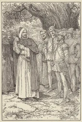 Le roi commença à retrousser sa manche