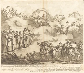 La glorification de Virgile, pour le festival de la "Chinea"