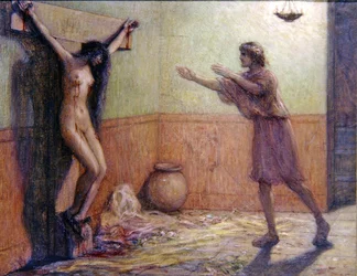 Femme crucifiée