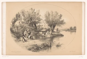 Pêcheurs au bord d
