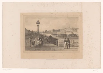 Vue du Palais du Louvre depuis le Pont Neuf