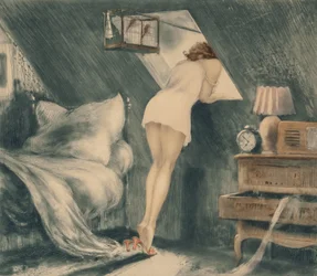 Chambre mansardée