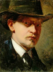 Autoportrait avec chapeau