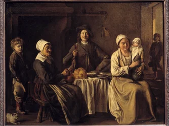 Le Retour du Baptême ou La Famille Heureuse