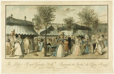 Promenade dans le jardin du Palais Royal