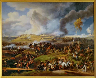 La bataille de la Moskova, 7 septembre 1812 (peinture sur toile)