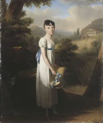 Portrait de Mademoiselle Athénaïs d