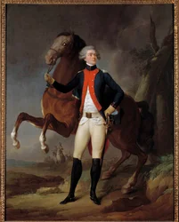 Portrait de Marie Gilbert Mottier, marquis de La Fayette