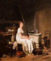 Le cuisinier, vers 1789-1799 (huile sur toile)