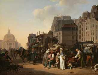 Les déménagements, 1822