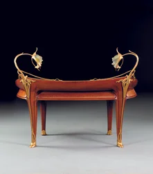Bureau « Orchidée », vers 1903