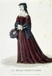 La Belle Ferronnière dans "Galerie française des femmes célèbres"