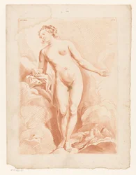 Vénus nue avec deux tourterelles
